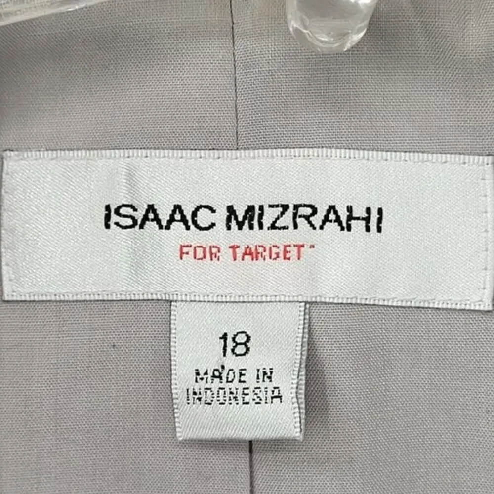 Isaac Mizrahi Vintage 2 Button Single Breasted Jacket Tulip‎ Midi Skirt Set Suit